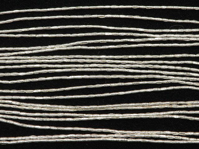 カレンシルバー チューブ 2～3mm［ロング連］【1連販売】 / KLN-50RC-X