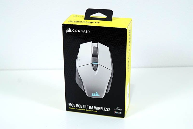 【展示開封品】CORSAIR M65 RGB ULTRA WIRELESS WHITE (CH-9319511-AP2) ゲーミングマウス