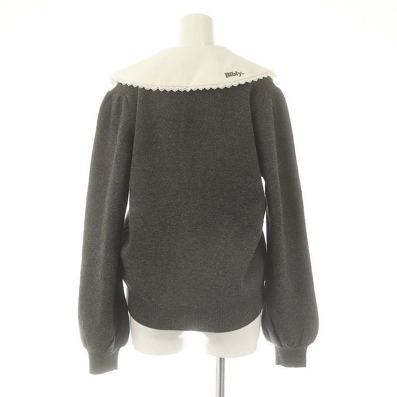 新品未使用　bibiy. ANNABELLE KNIT ビビィ Bibiy. ANNABELLE KNIT ニット セーター 長袖 ビッグ