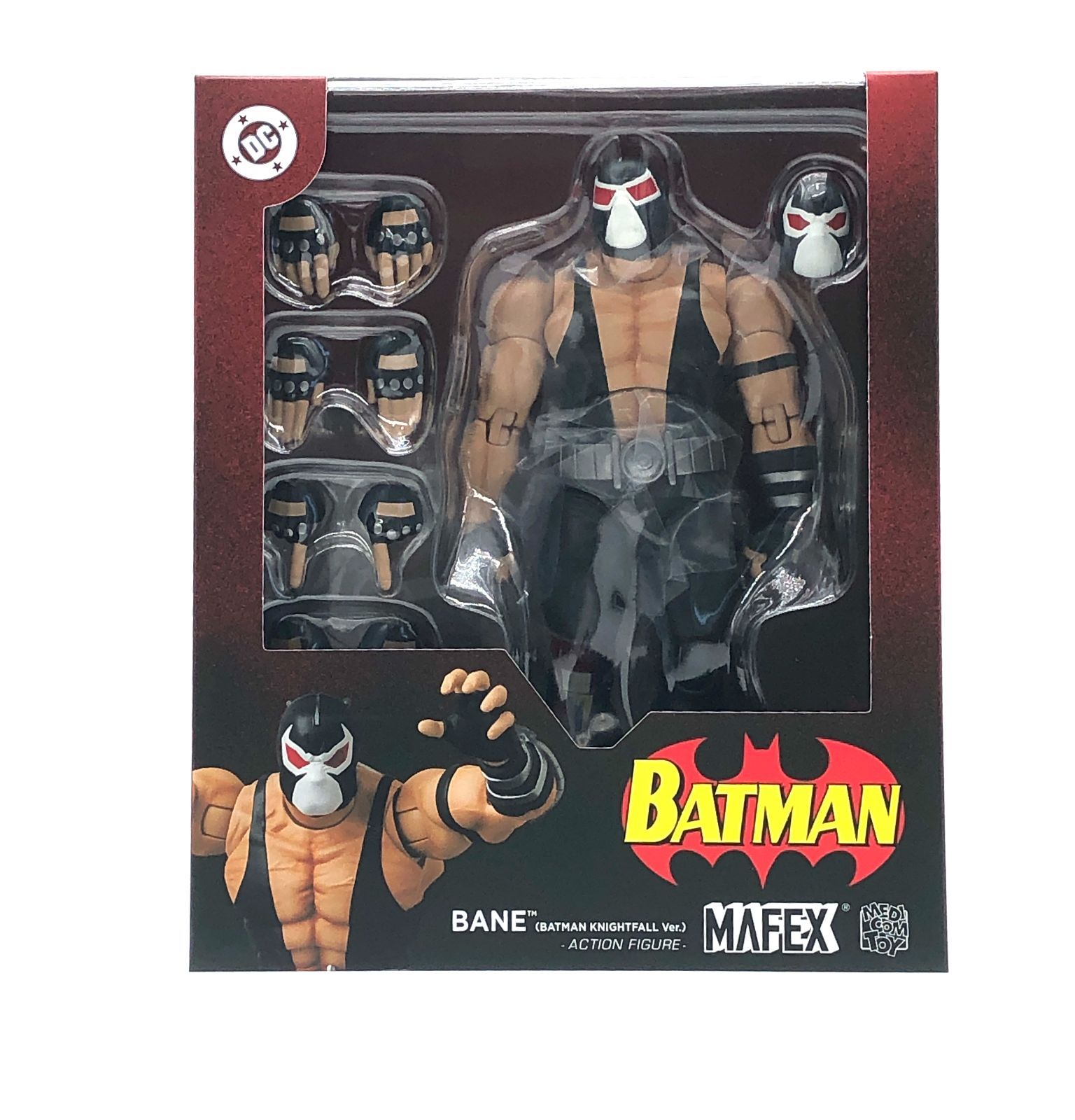 外箱カド潰れ へこみ MAFEX BANE BATMAN KNIGHTFALL Ver. フィギュア