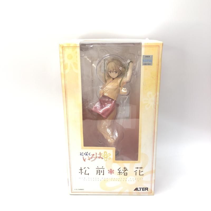 中古】未開封・箱破れ)花咲くいろは 松前 緒花 1/8ｽｹｰﾙ PVC製