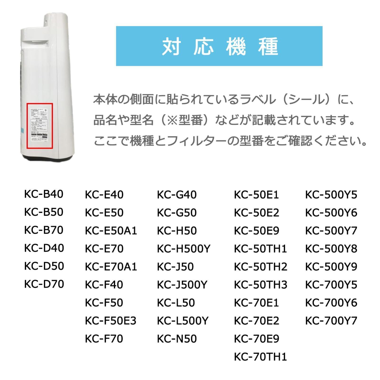 FZ-Y80MF 加湿フィルター 枠付き 2801380018 2802140115 KC-L50 KC-N50 KC-J500Y 加湿空気清浄機用  フィルター fz-y80mf KC-H500Y KC-H50 フィルター KC-G50 KC - 加湿器