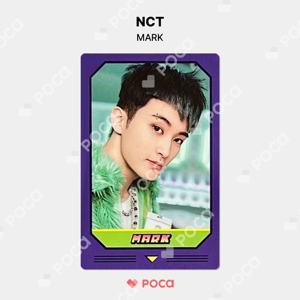 NCT マーク トレカ GLITCH ARCADE CENTER POP-UP STORE MATCHING