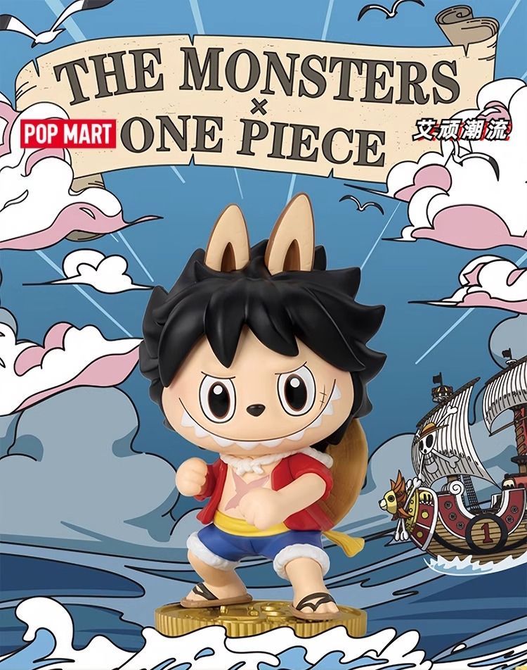 POPMART LABUBU 改造フィギュア ワンピース ルフィ 楽天市場】日本未入荷 Pop Mart ラブブ ザーモンスターズ