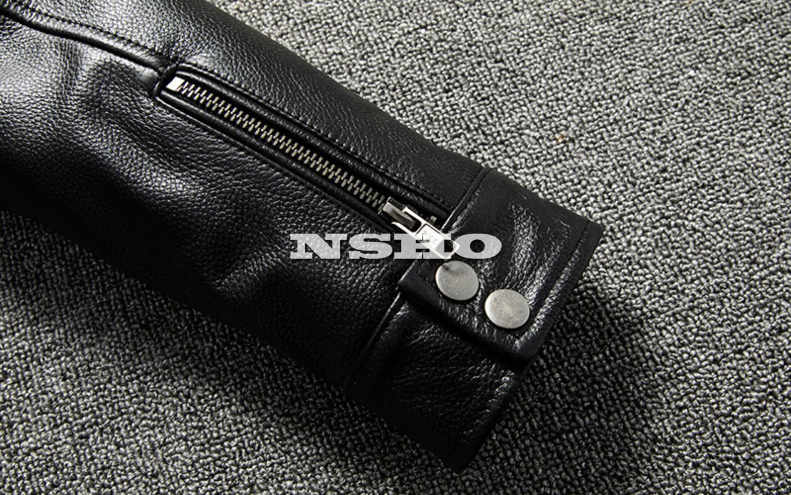 上質 革ジャン カウハイド メンズ M65タイプ ライダース レザー