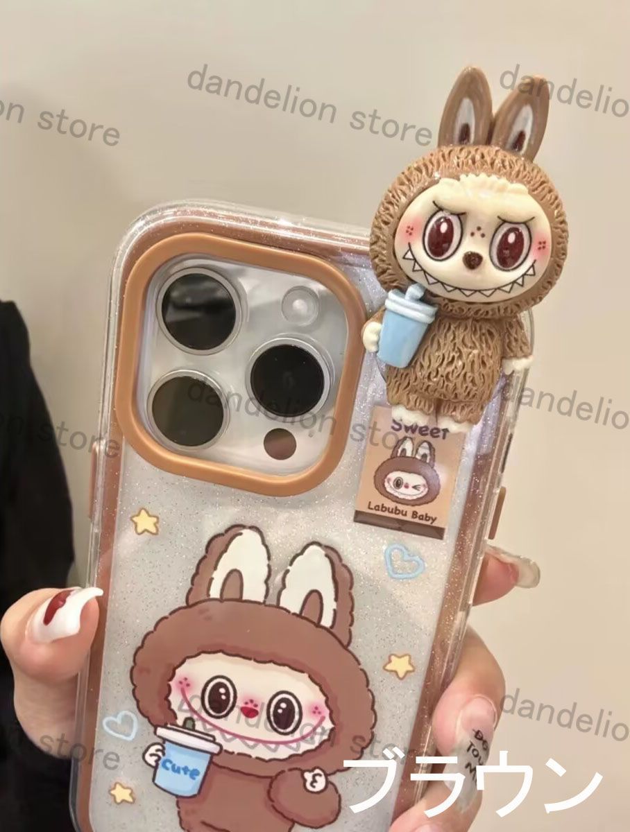 スマホケース ラブブLabubu 透明 iPhone対応 アイフォンケース