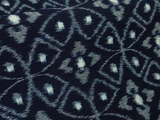 平和屋本店□極上 本場大島紬 9マルキ 市松文様 逸品 DZAA5207kh5