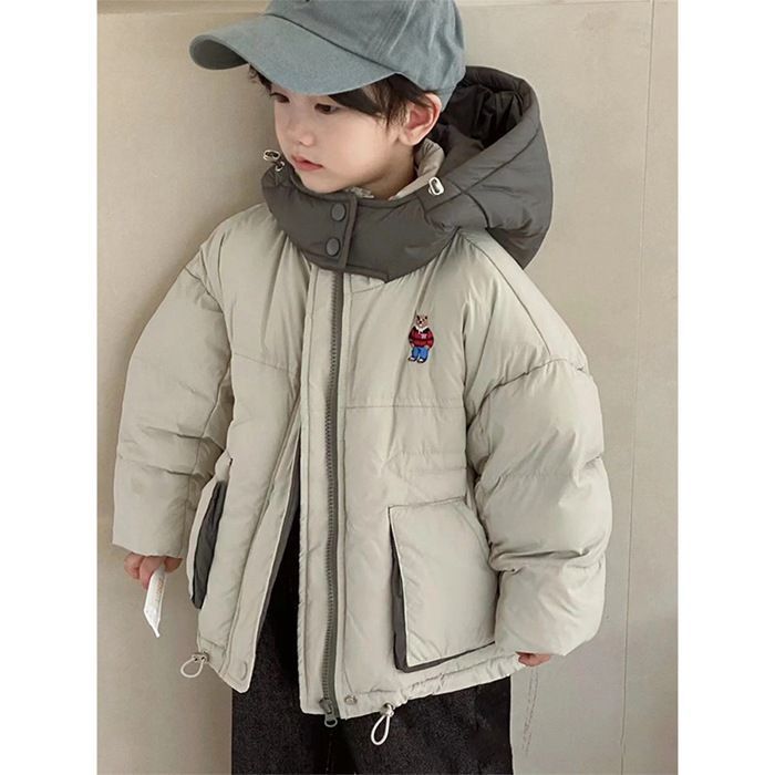 子供服 男の子 女の子 キッズ コート ショート丈 ジャケット 上着 厚手 暖かい 防寒 秋冬 お洒落 軽い 子ども お誕生日 防寒対策 韓国 秋コート 冬コート 幼稚園 小学校 入学式 入園準備 卒園