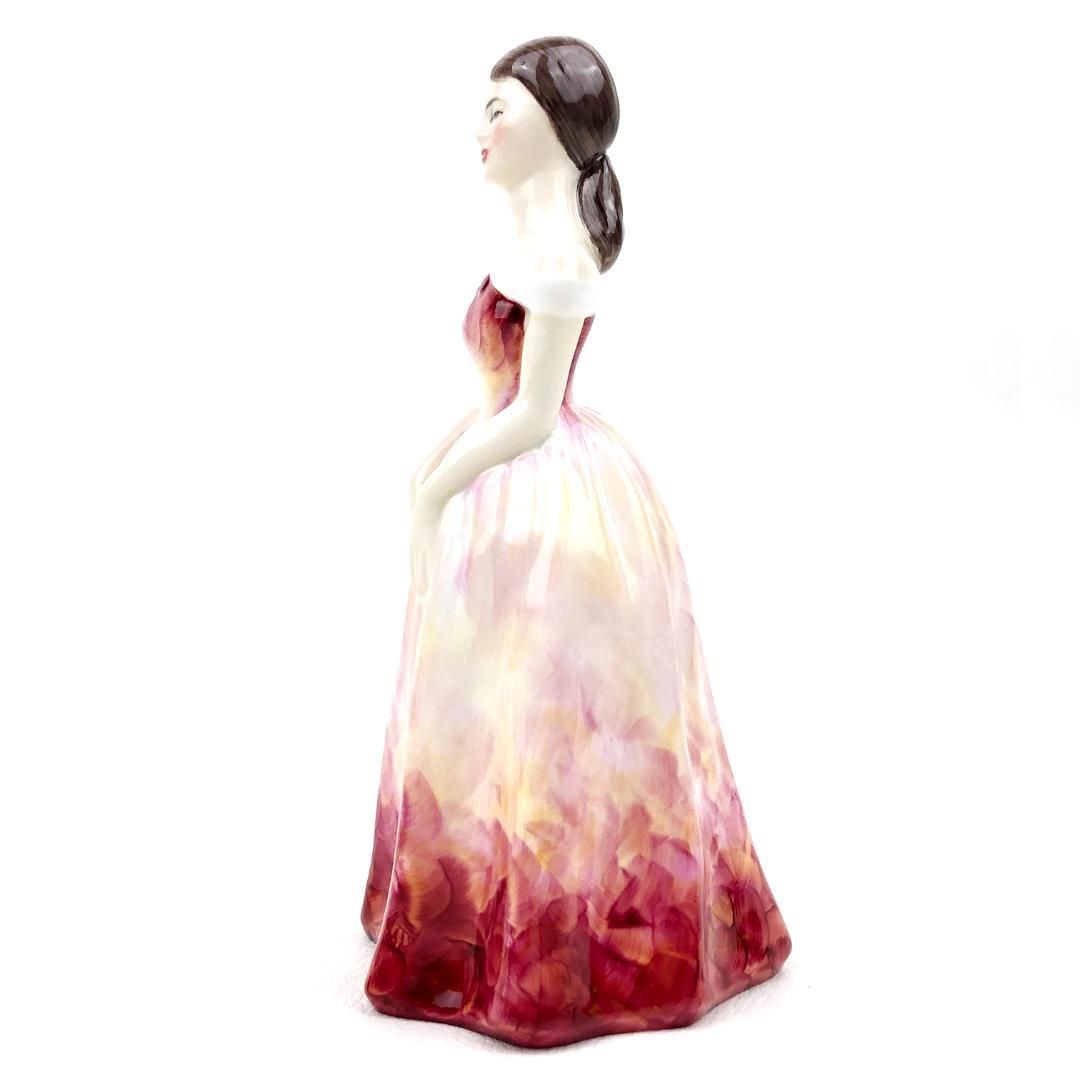 【1976年製】フランチェスカ／イギリス製 ボーンチャイナ 女性 陶器製人形 1976年製】フランチェスカ／陶器製人形 イギリス製 女性 人形