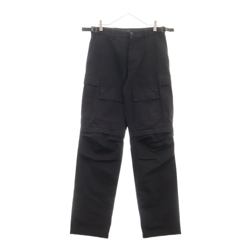 BALENCIAGA バレンシアガ 22AW マルチポケットカーゴロングパンツ ブラック 699613 TKP27