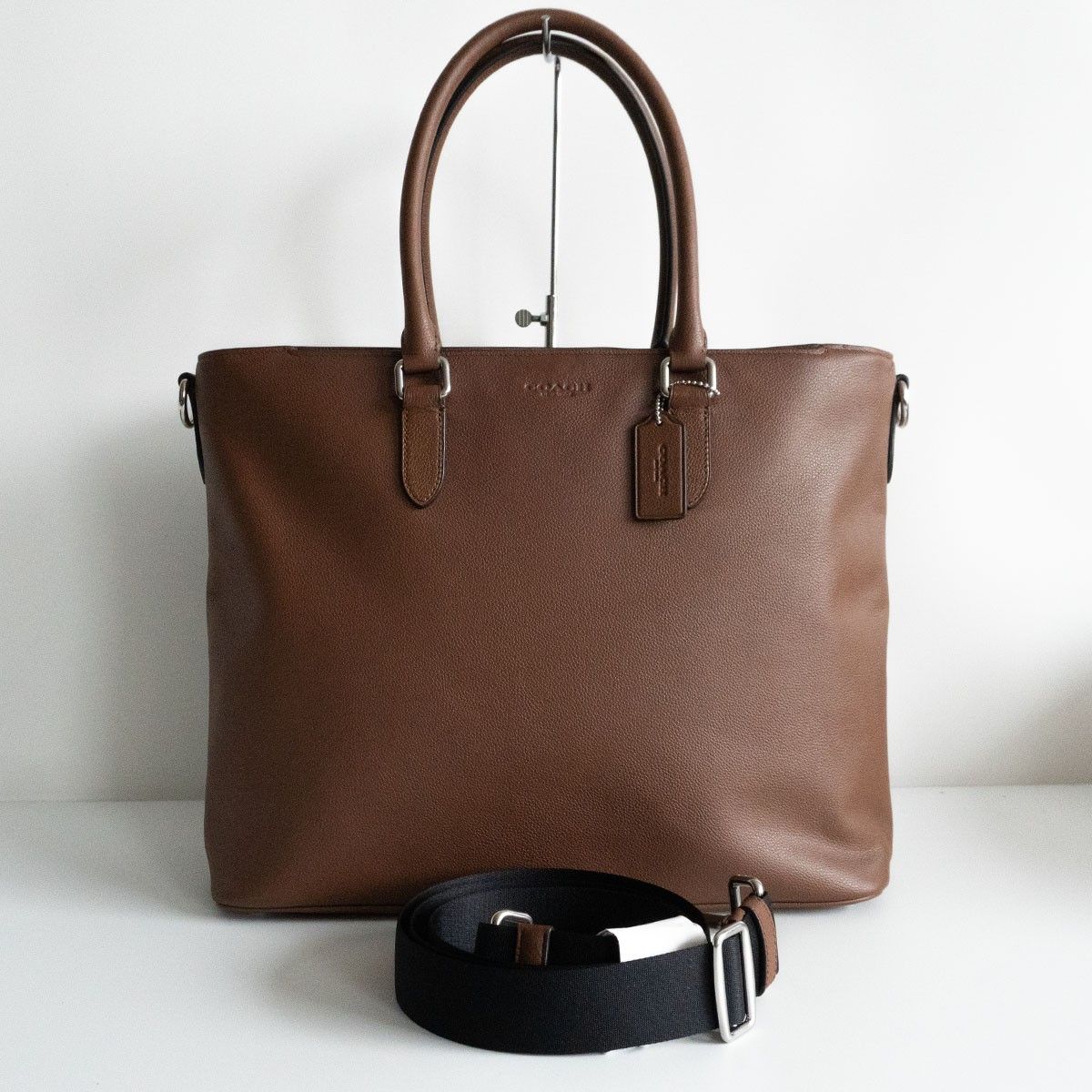 COACHトートバッグ ビジネスバッグ ベケット 2way 茶色 肩掛け COACHトートバッグ ビジネスバッグ ベケット 2way 茶色 肩掛け 【公式