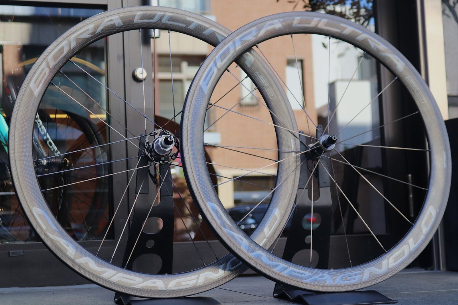 カンパニョーロ CAMPAGNORO ボーラ BORA ULTRA 50 AC3 カーボン クリンチャー ホイールセット シマノ 11S 12S 東京南麻布店 BRIGHTFACE_UK