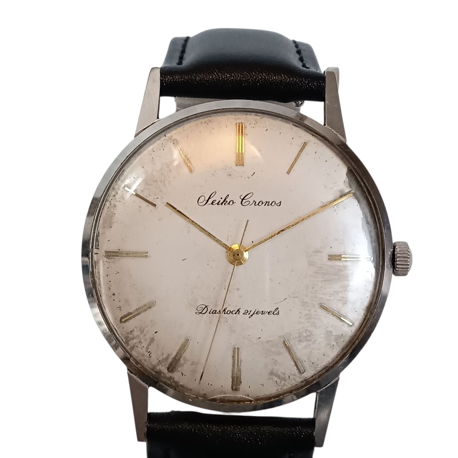 稼働 良品】816-3 SEIKO Cronos セイコー クロノス 15001A