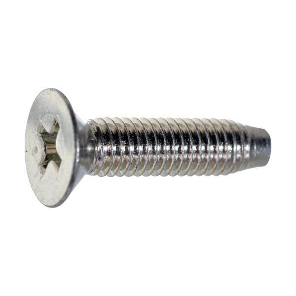 【新品・14営業日以内発送】ＴＲＵＳＣＯ S045-0408 皿頭タッピングねじ 三価白 3種溝付C1 M4×8 750本入 ヘキサゴンパック S0450408【沖縄離島販売】