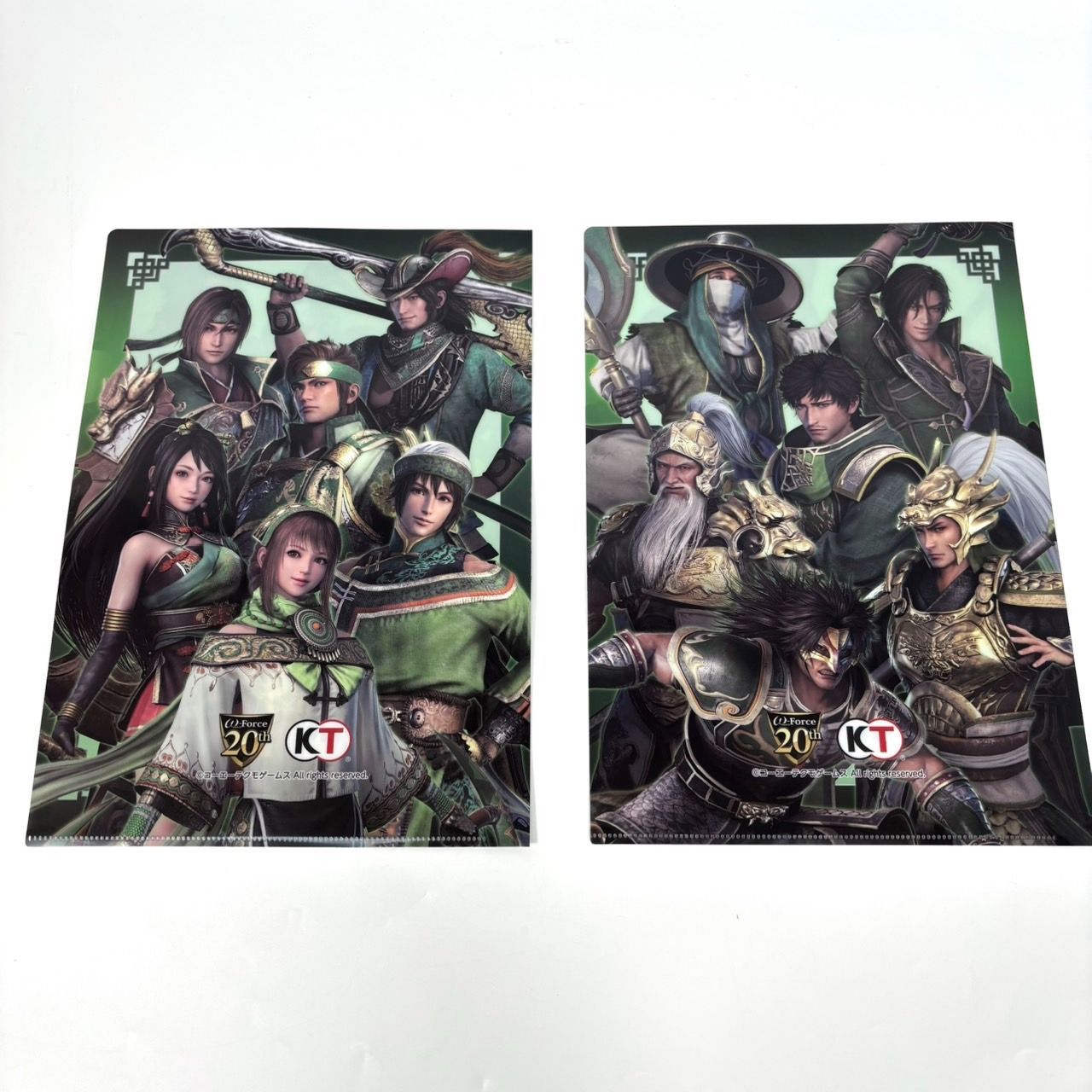 三國無双8 蜀 クリアファイル 真・三國無双8】 GAMECITY クリアファイル 9枚セット 魏 呉 蜀