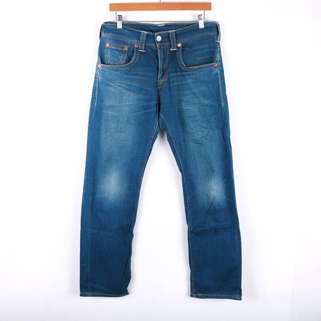 リーバイストラウスシグネチャー デニムパンツ ジーンズ ハイクオリティ 504 メンズ 31サイズ ブルー LEVI STRAUSS  Signature 【中古】