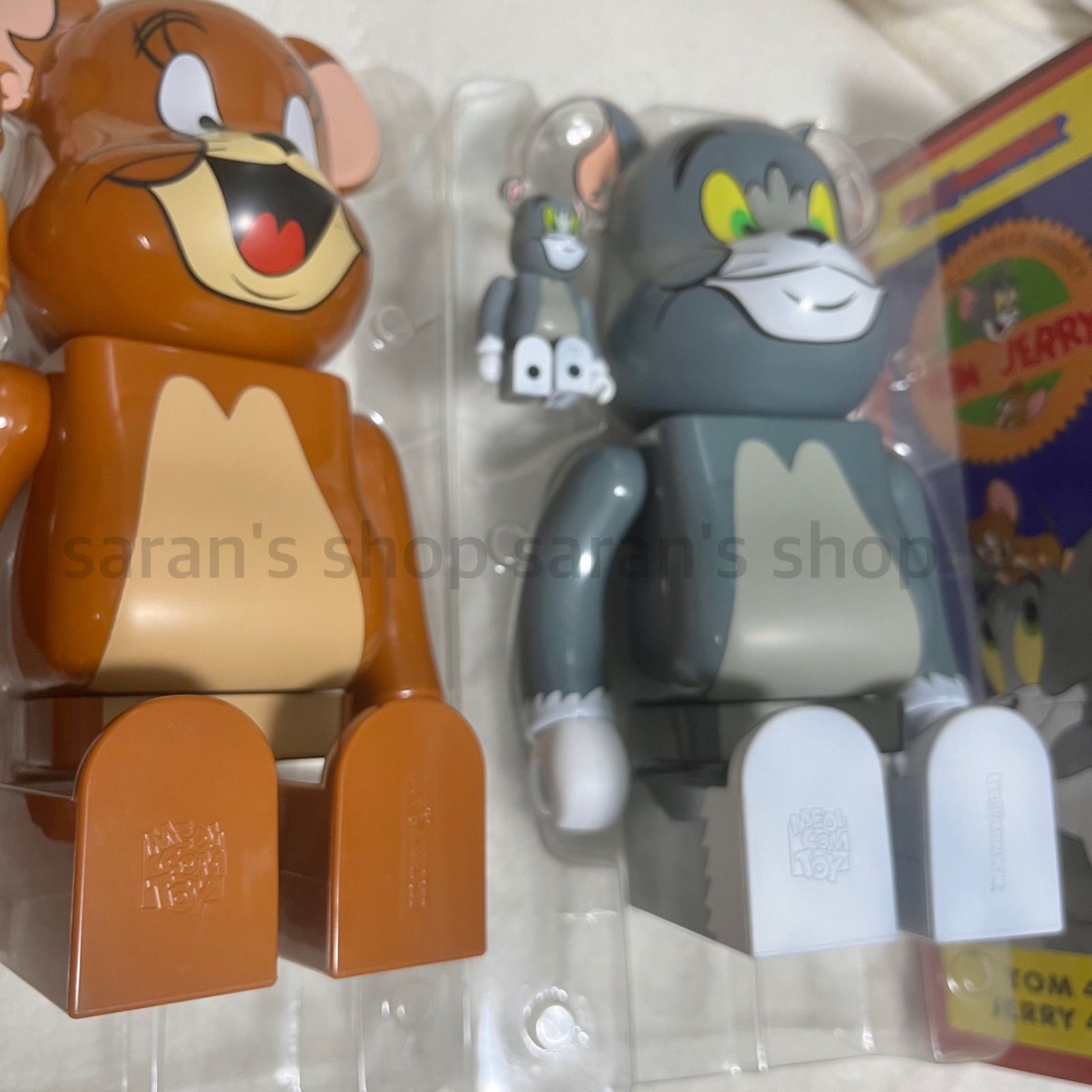 割引価格】ベアブリック BE@RBRICK 400% 100% TOM and JERRY