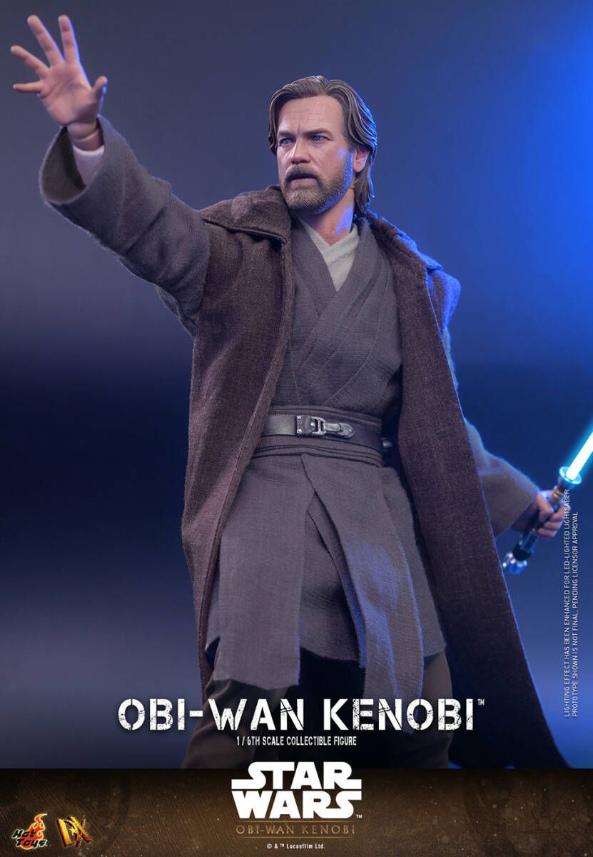 ホットトイズ 1/6 スター・ウォーズ オビ＝ワン・ケノービ DX.Ver ボーナスアクセサリー付き DX26B Obi-Wan Kenobi Hot  Toys - メルカリ