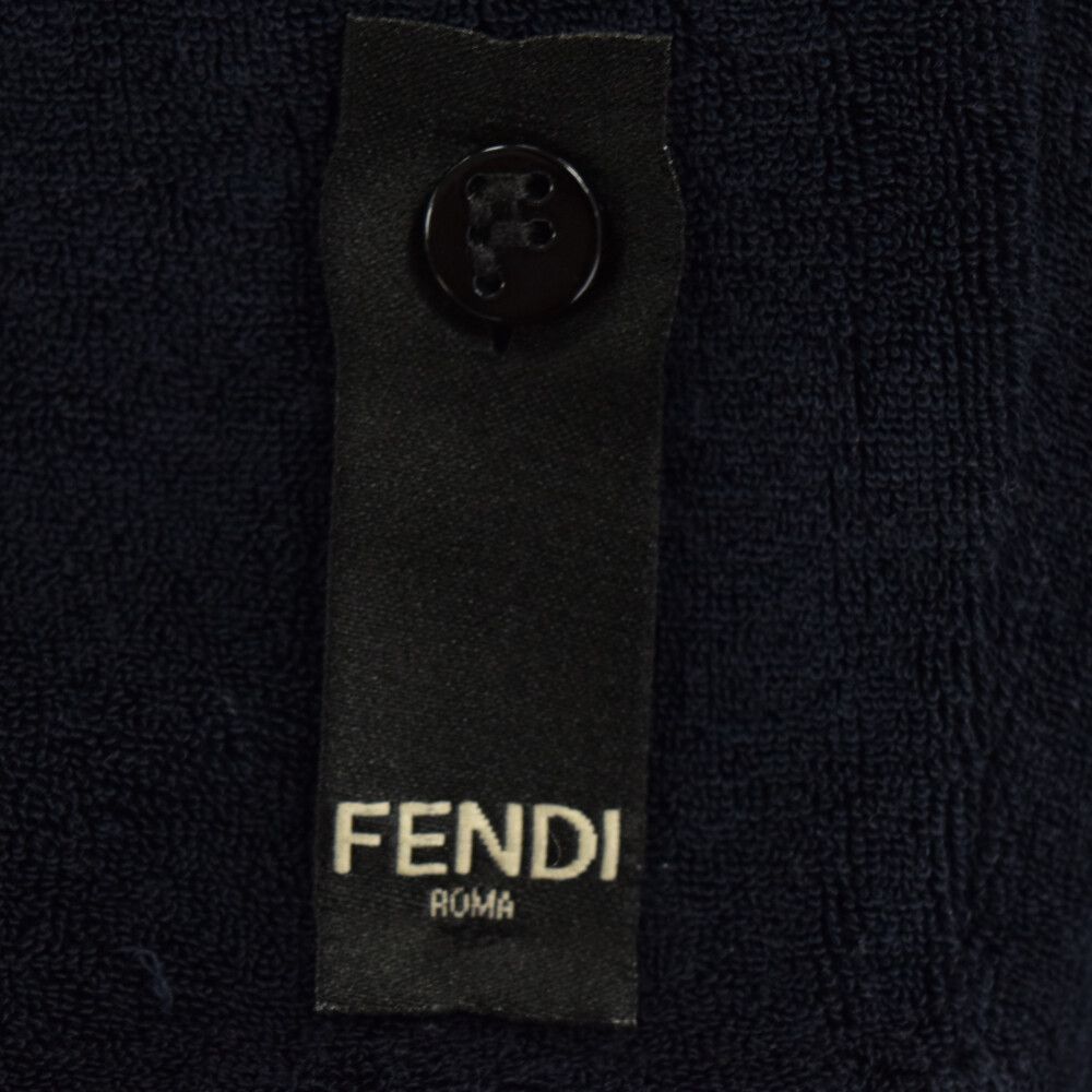 FENDI (フェンディ) 22SS Blue Cotton Sweatshirt コットンスウェット ...