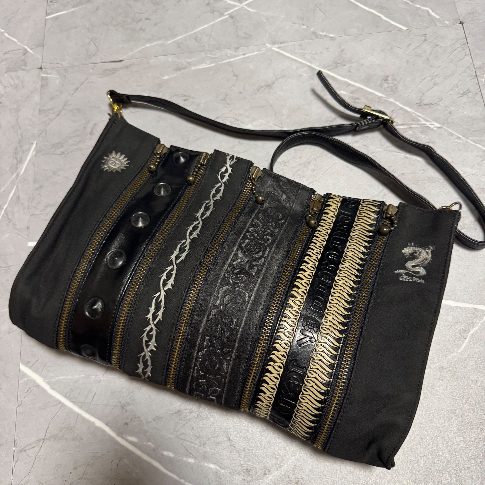 名作】Jean Paul GAULTIER ジャンポールゴルチエ マルチジップ