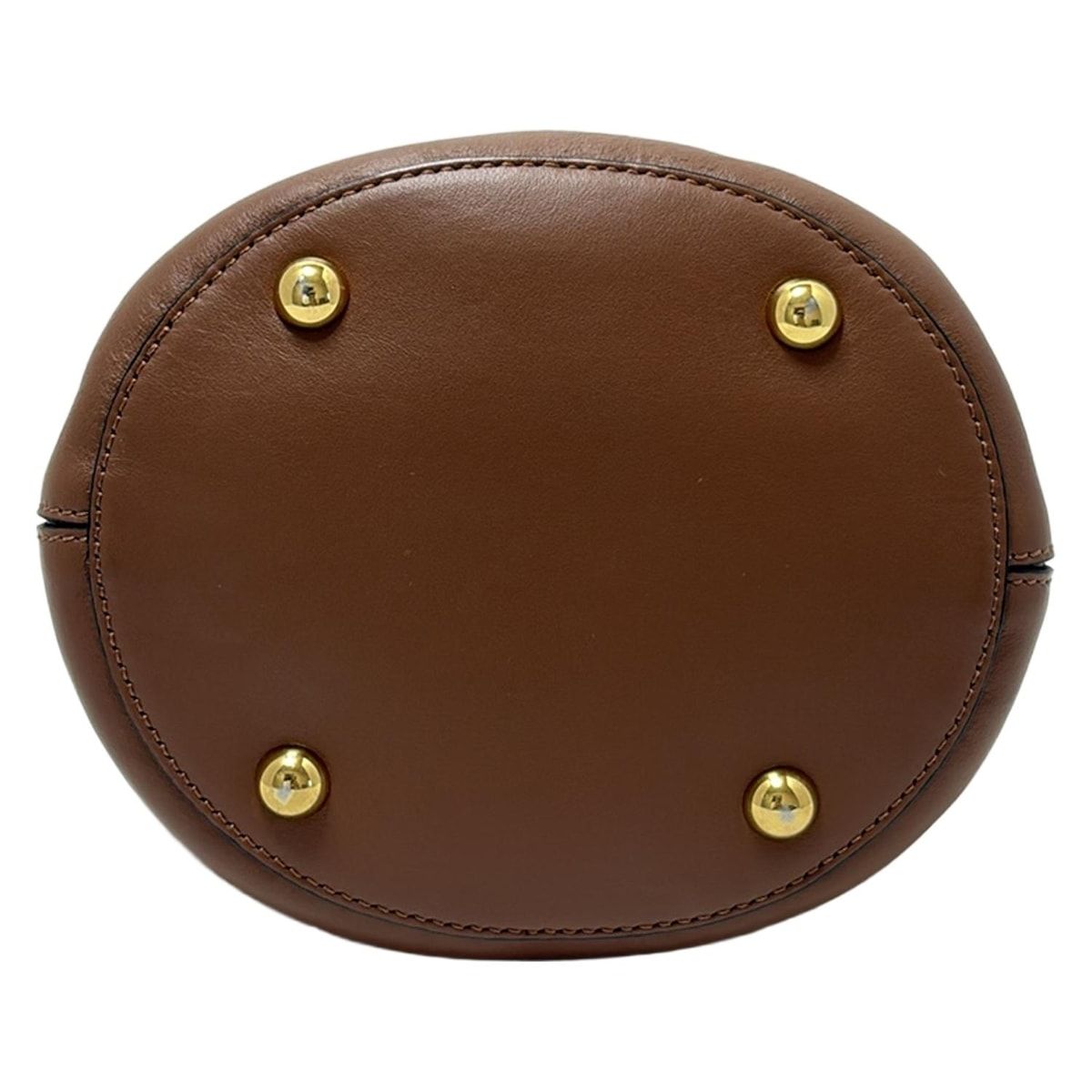 MARNI(マルニ) ハンドバッグ美品 パニエ ブラウン×ダークブラウン 