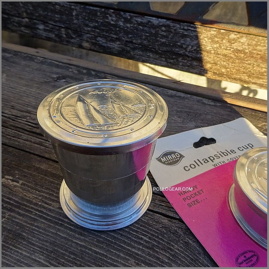 VINTAGE 60's MIRRO ミロ 折り畳みカップ デッドストック USA製
