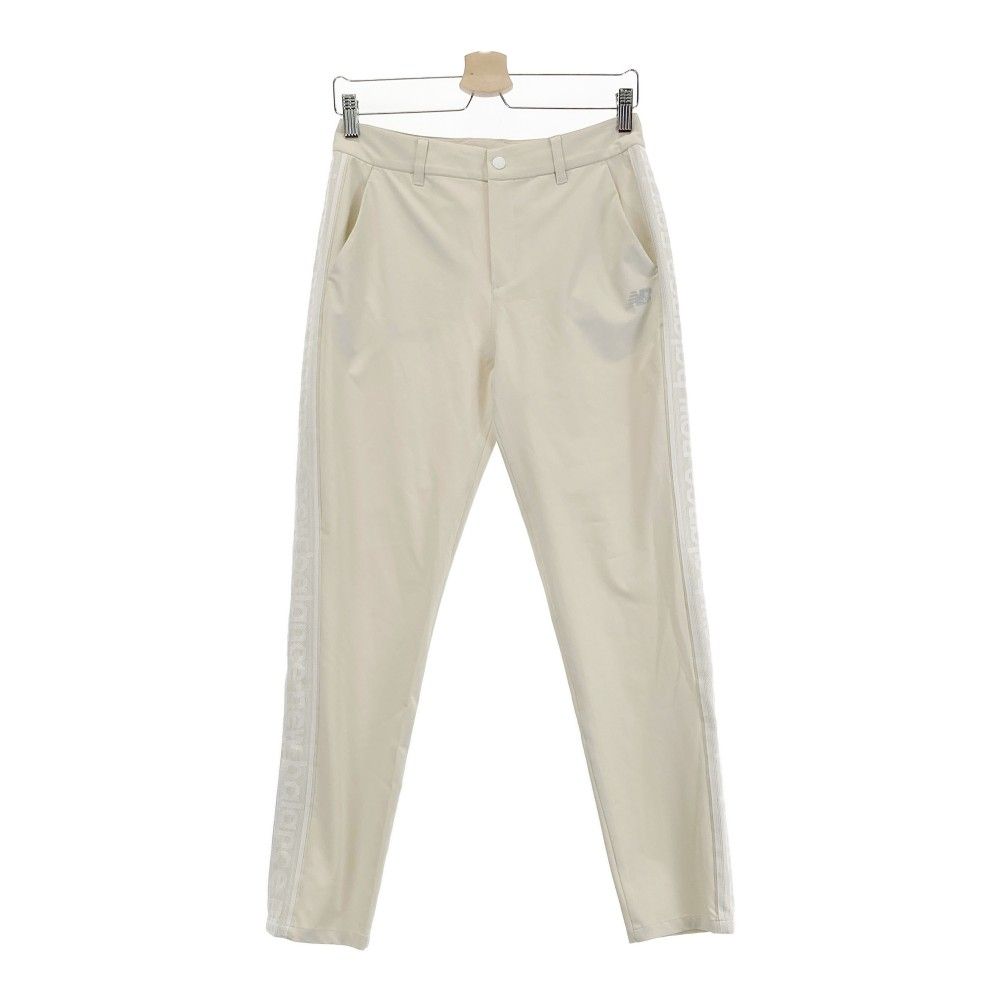 サイズ：1 NEW BALANCE GOLF ニューバランス 2023年モデル ストレッチパンツ サイドロゴ  ベージュ系 [240101335181] ゴルフウェア レディース ストスト