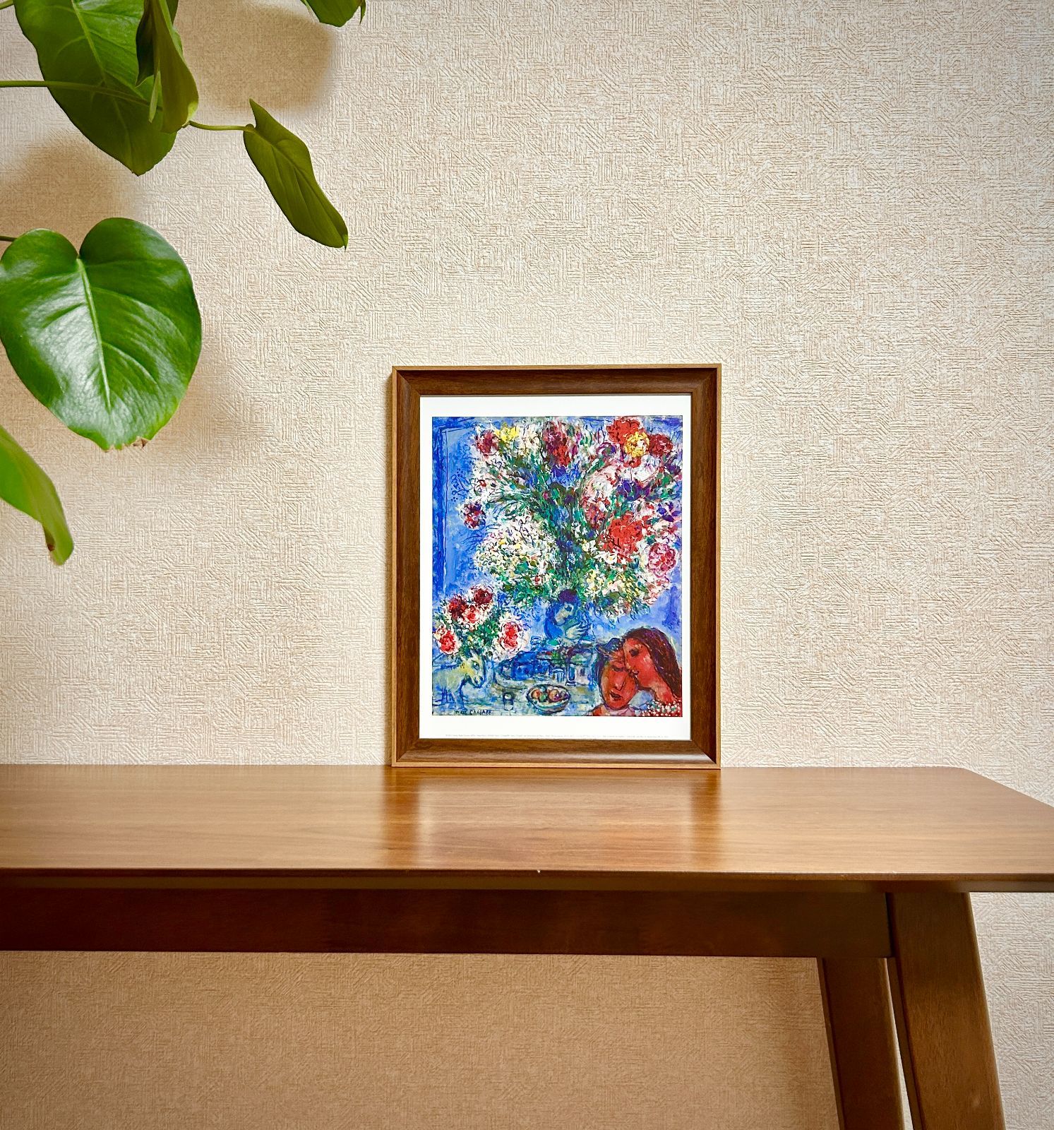 新品☆額縁付アートポスター☆マルク・シャガール☆Marc Chagall