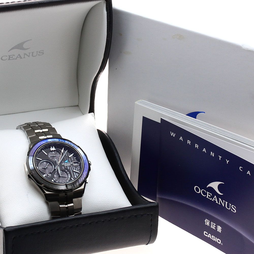 カシオ CASIO OCW-S5000MB-1AJF オシアナス マンタ 世界限定1200本