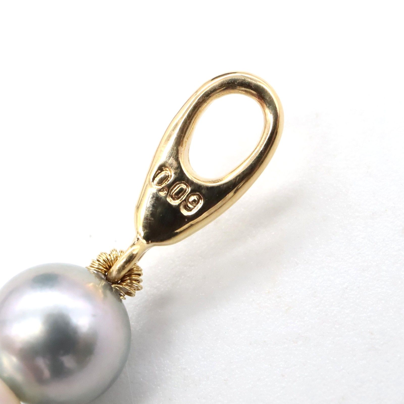タサキ TASAKI ブレスレット パール ダイヤ ブレスレット 腕回18