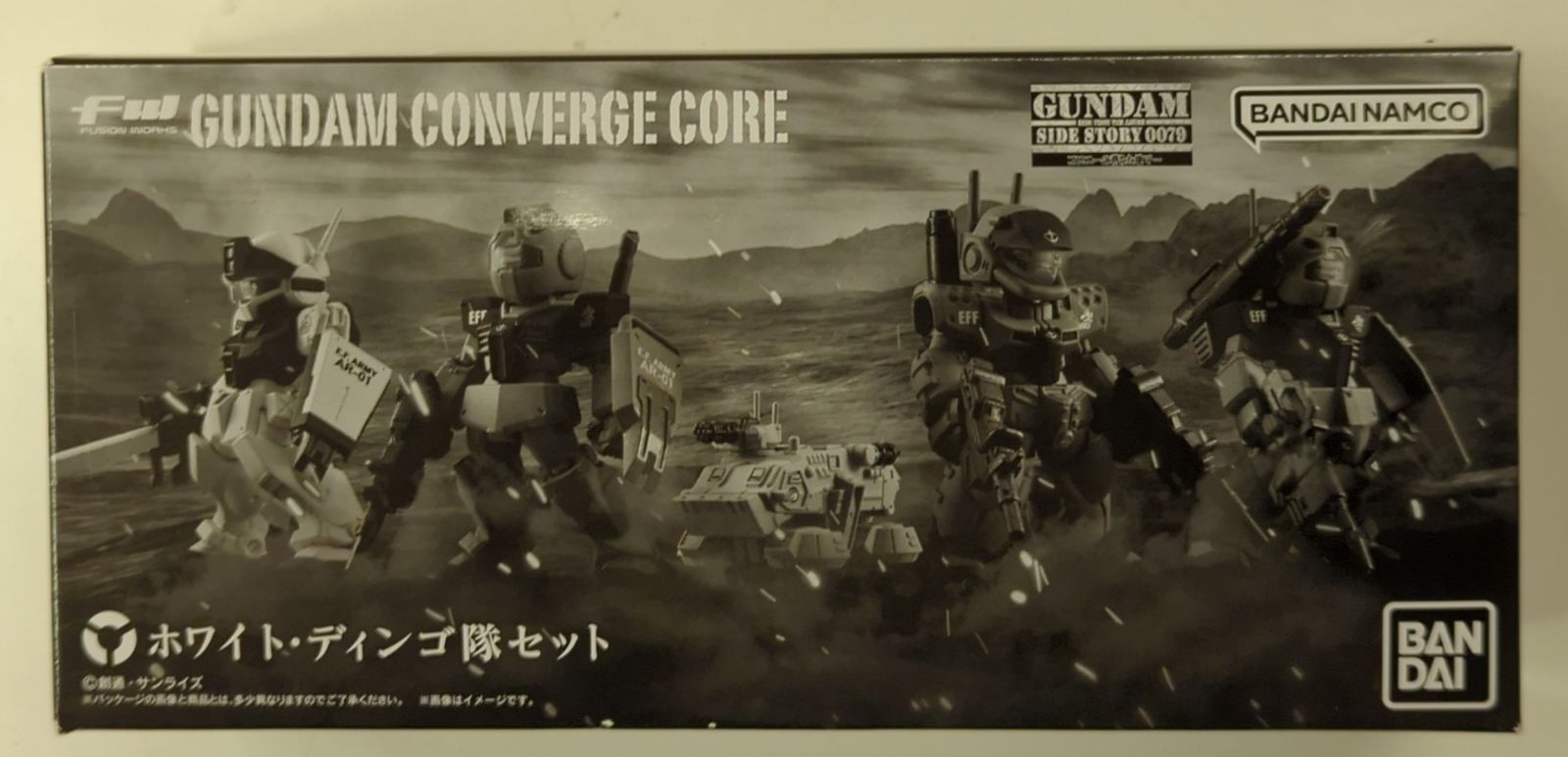 BANDAI FW GUNDAM CONVERGE CORE ホワイト・ディンゴ隊セット