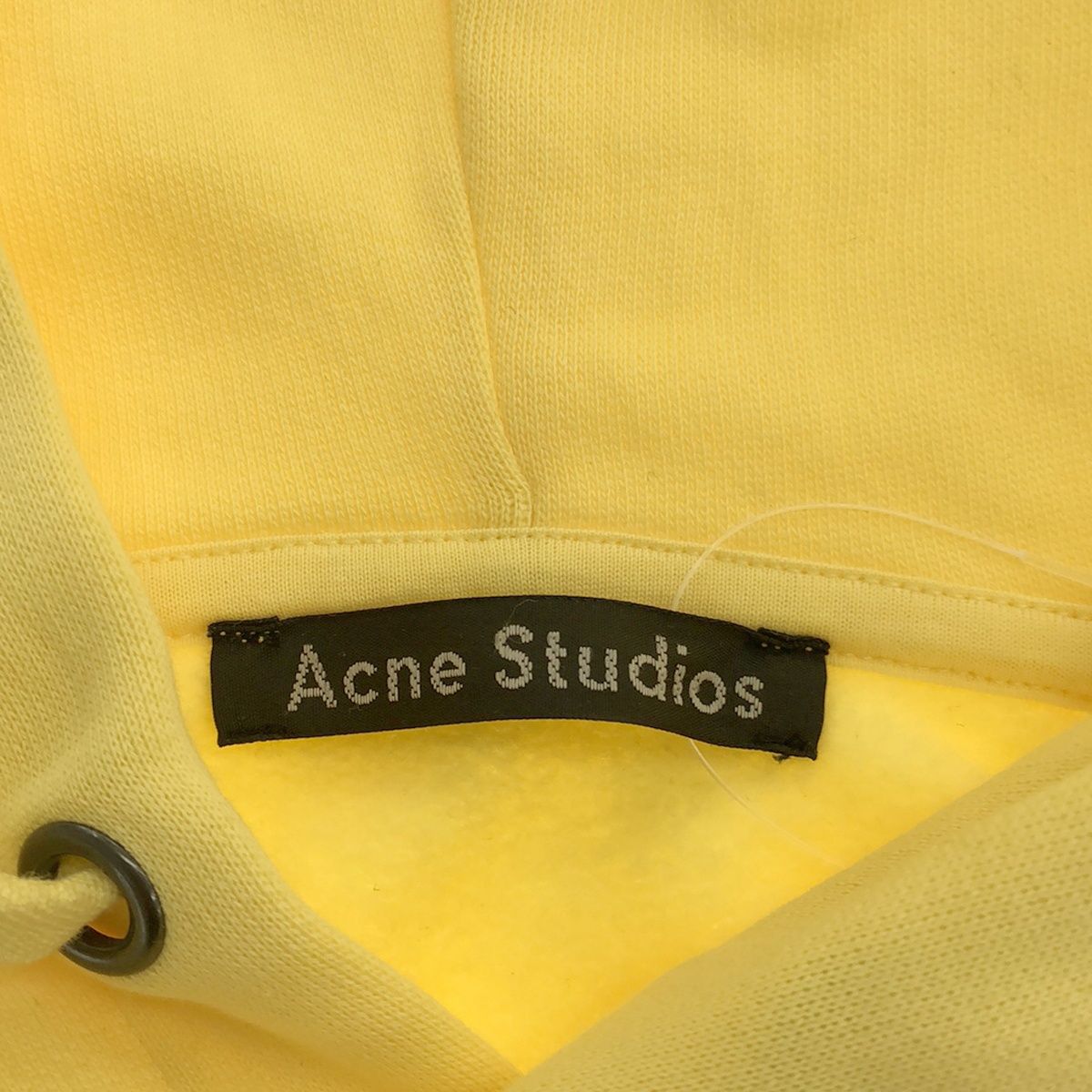 Acne Studios アクネストゥディオズ FERRIS FACE プルオーバースウェットパーカー  イエロー S