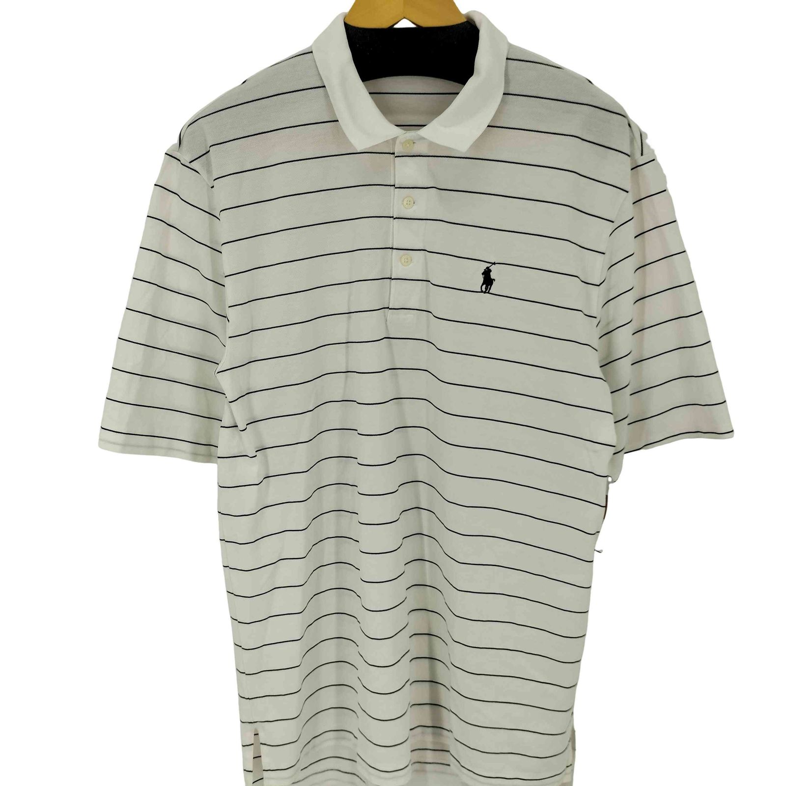 ポロゴルフラルフローレン POLO GOLF RALPH LAUREN ボーダーポロシャツ メンズ JPN：M 