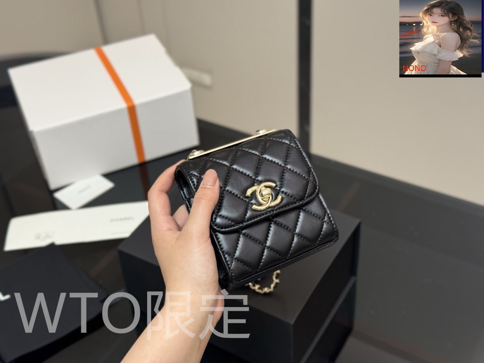 【極小♢ミニサイズ】CHANEL *チェーン*ミニケリー 極小♢ミニサイズ】CHANEL *チェーン*ミニケリー (CHANEL