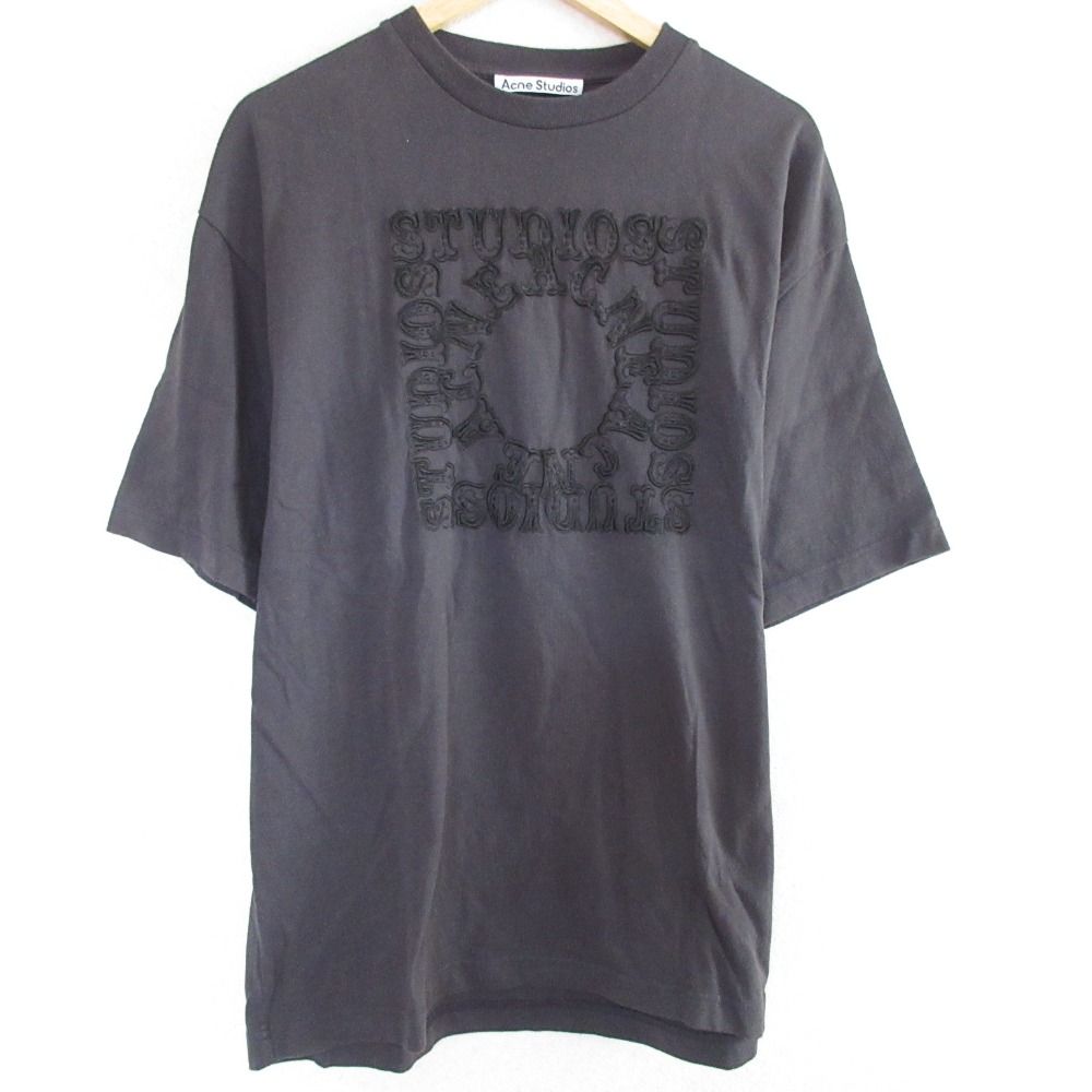 美品 ACNE STUDIOS アクネストゥディオズ エンブロイダリー 半袖 T 