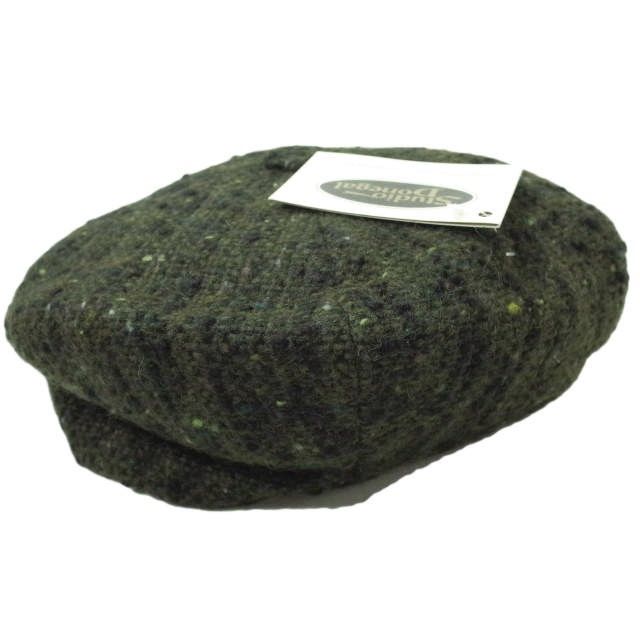 新品 Studio Donegal スタジオドネゴール Gatsby Cap ネップ