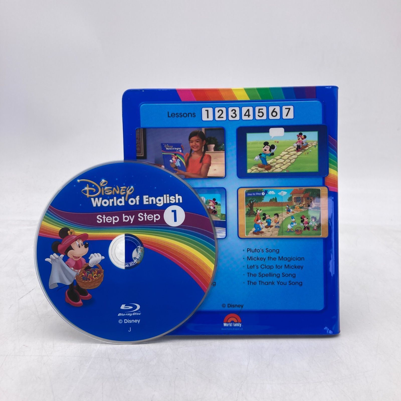 最新　メインプログラム 絵本 CD　ディズニー英語システム　407321 最新版】メインプログラム ブルーレイ 絵本 CD ディズニー英語システム