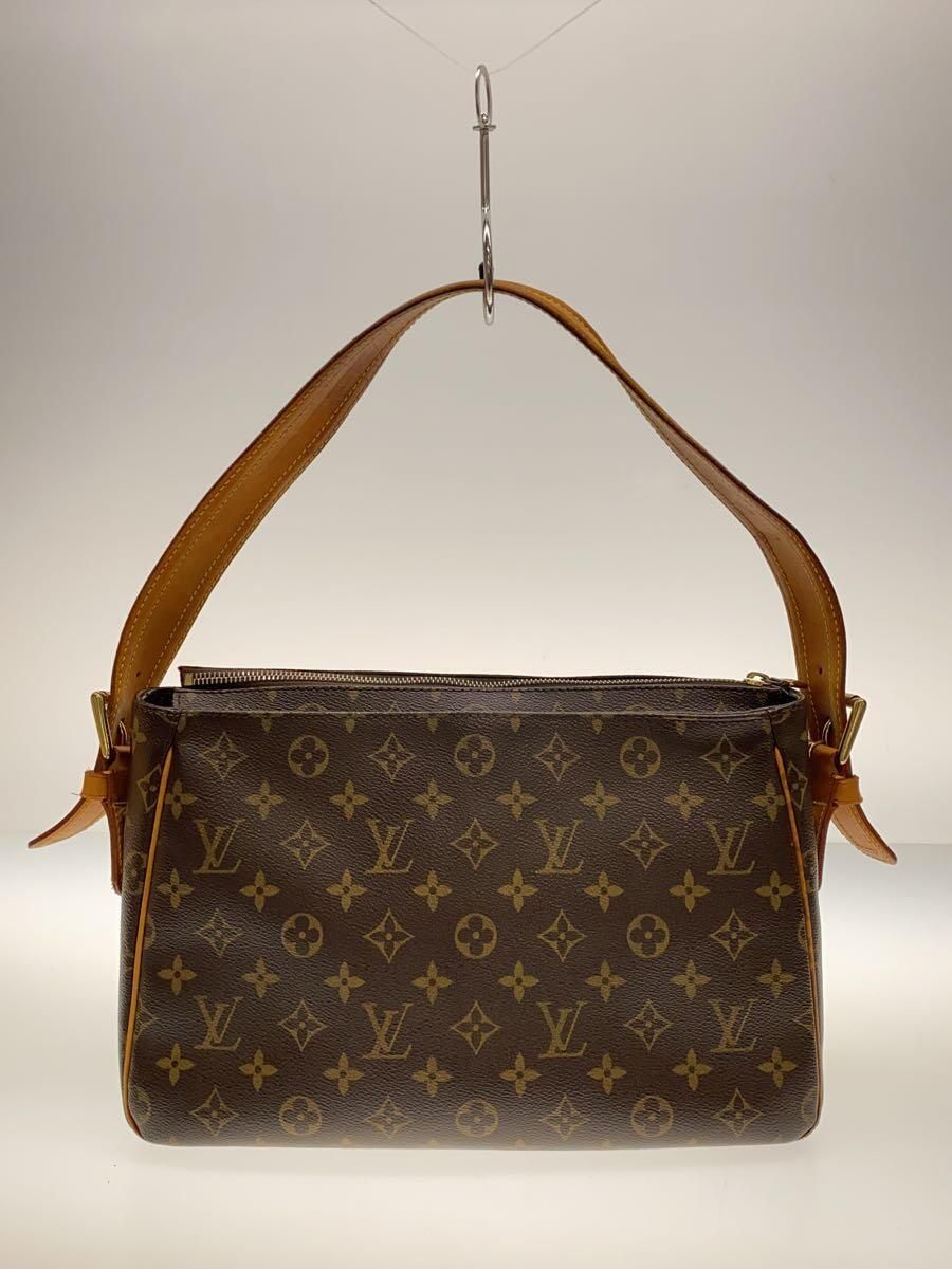 LOUIS VUITTON ヴィバシテGM_モノグラム・キャンバス_BRW PVC ブラウン - メルカリ