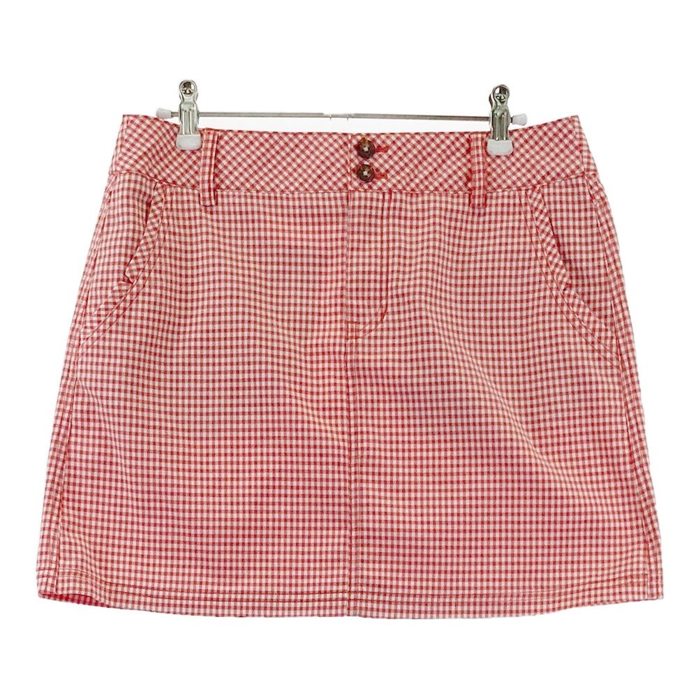 未使用 アディダスゴルフ スカート ボタニカル レッド Sサイズ アディダス 【ゴルフ】アディゼロ 撥水 バックプリーツ スカート