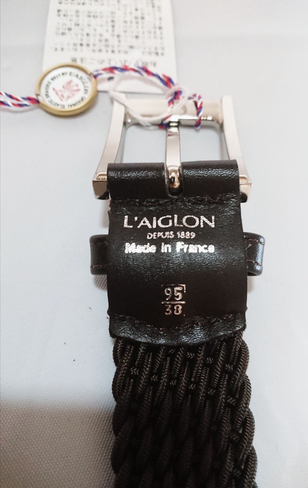 LAIGLON(レグロン) エラスティック ベルト 95/38 - メルカリ
