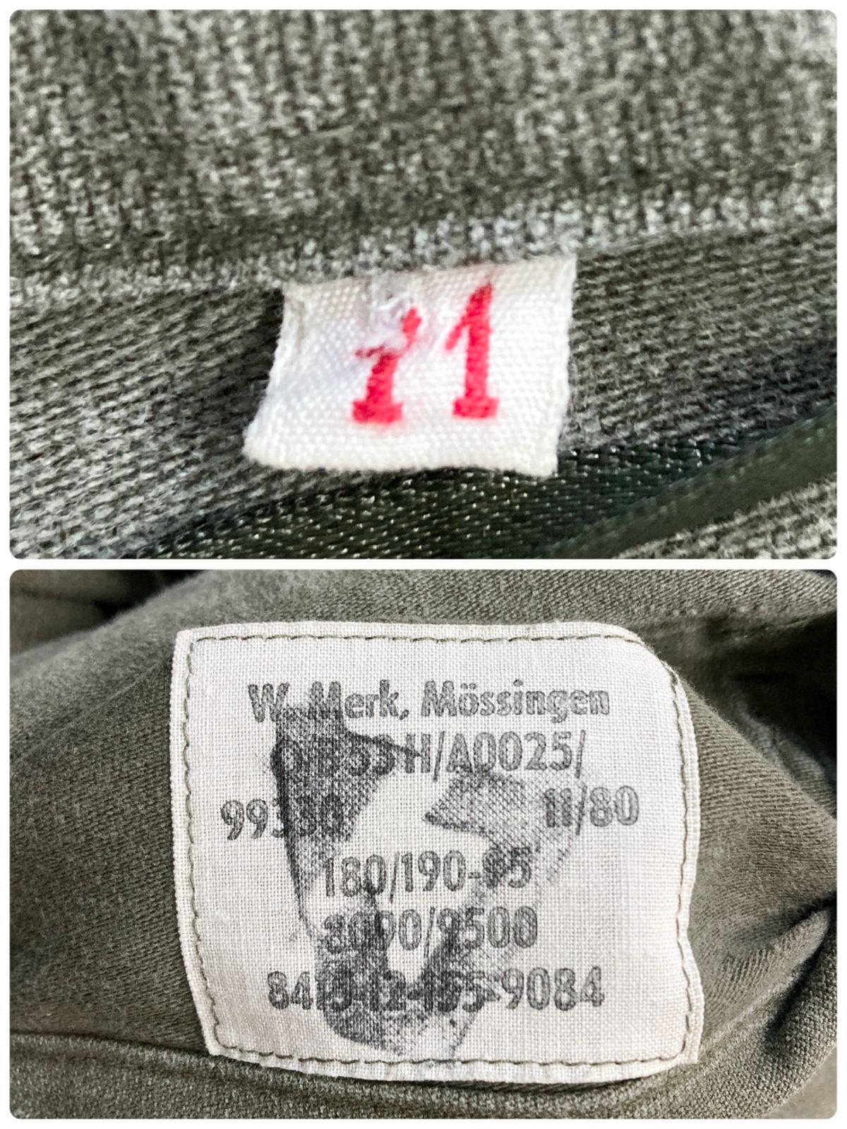 ☆vintage W.Merk Mossingen Wメルクメッシゲン モールスキン 