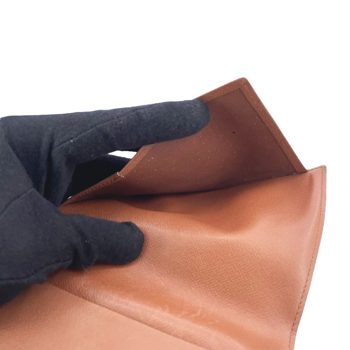 ブラウン パスポートカバー