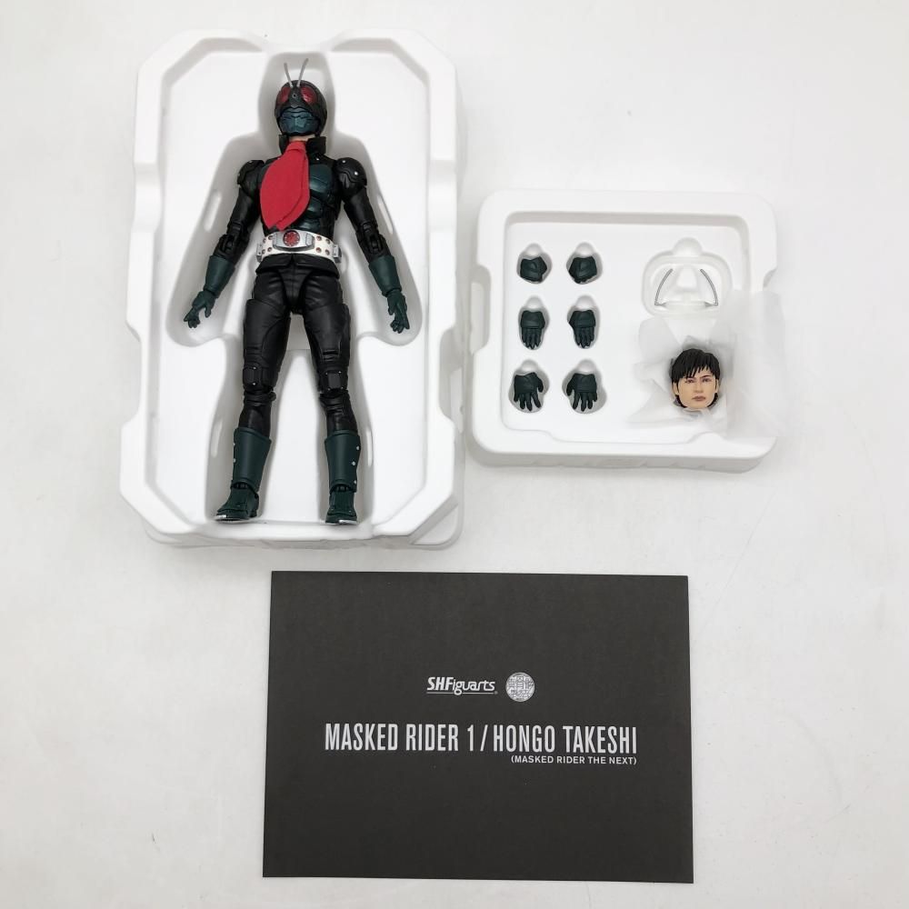 【開封品】真骨彫製法 仮面ライダー1号/本郷猛(仮面ライダーTHE NEXT) 仮面ライダー THE NEXT』仮面ライダー1号／本郷猛がS.H.Figuarts