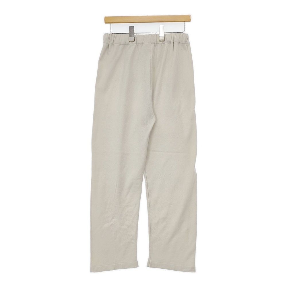 evam eva ガーメントダイニットパンツ 定価28000円 E183K057 ウール パンツ アイボリー レディース エヴァムエヴァ 5-1007T△