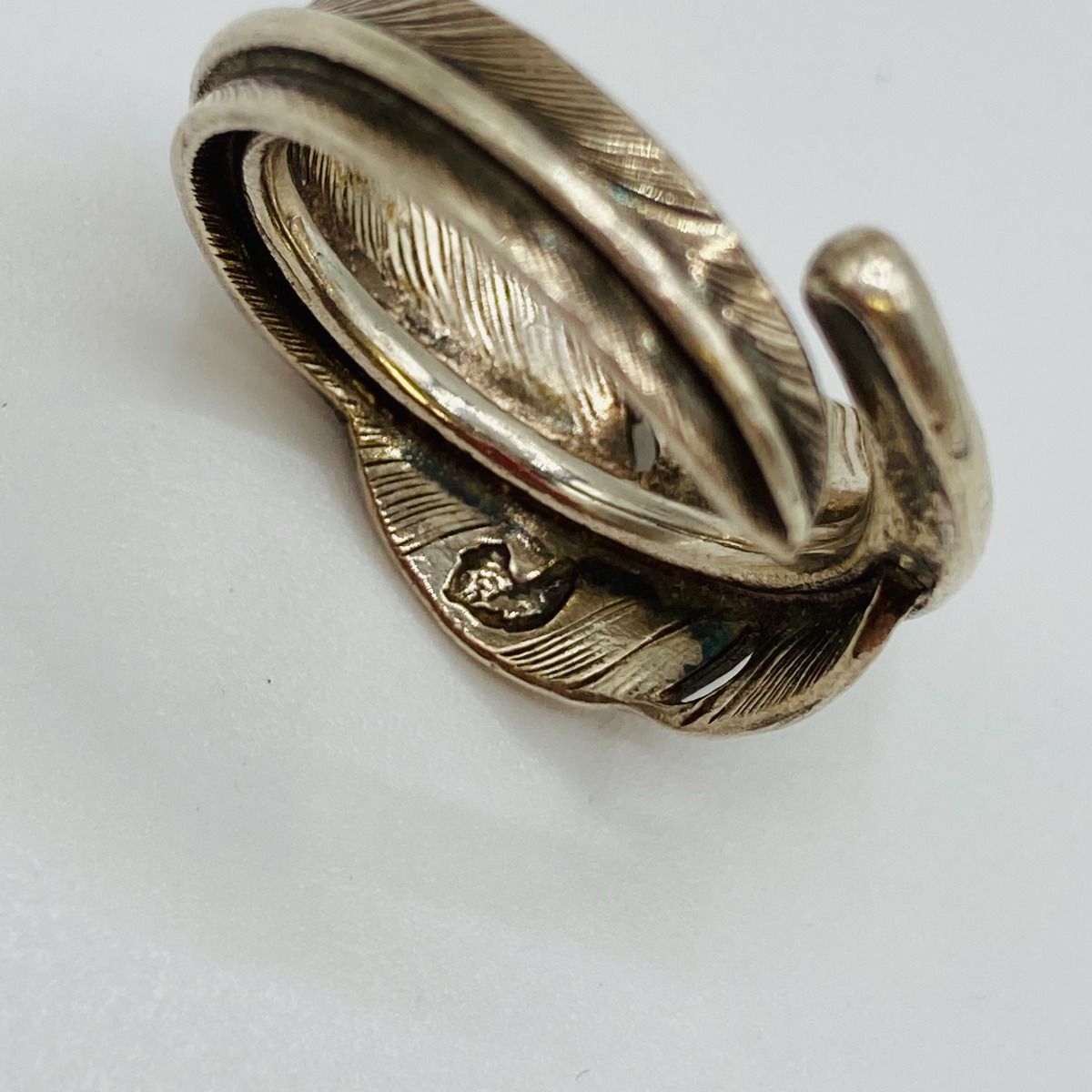 ◎◎LARRY SMITH ラリースミス KAZEKIRI FEATHER PINKIE RING