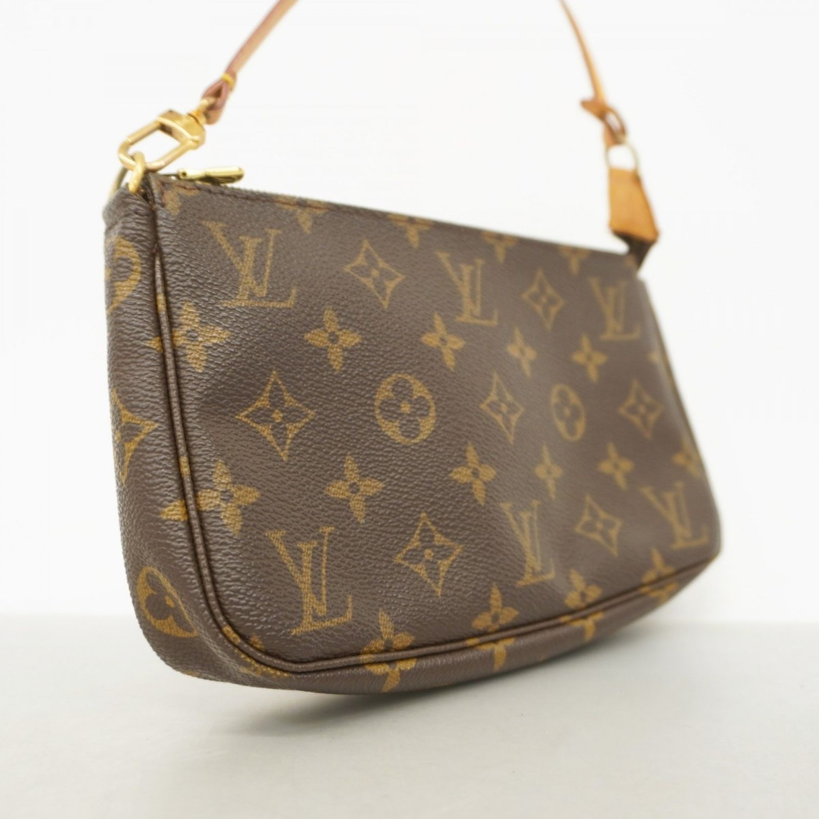 ルイ ヴィトン Louis Vuitton ルイ ヴィトン ポーチ モノグラム ポシェットアクセソワール M51980 ブラウンレディース P1281469