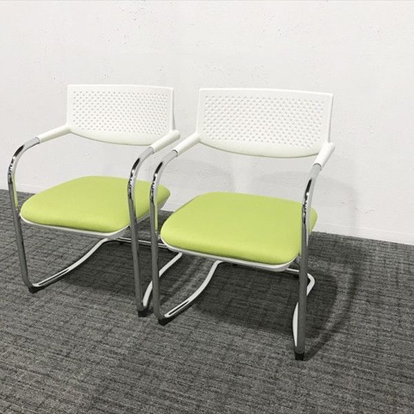 人工ラタンリゾートチェア2脚組 ダイニングチェア 椅子 ガーデン