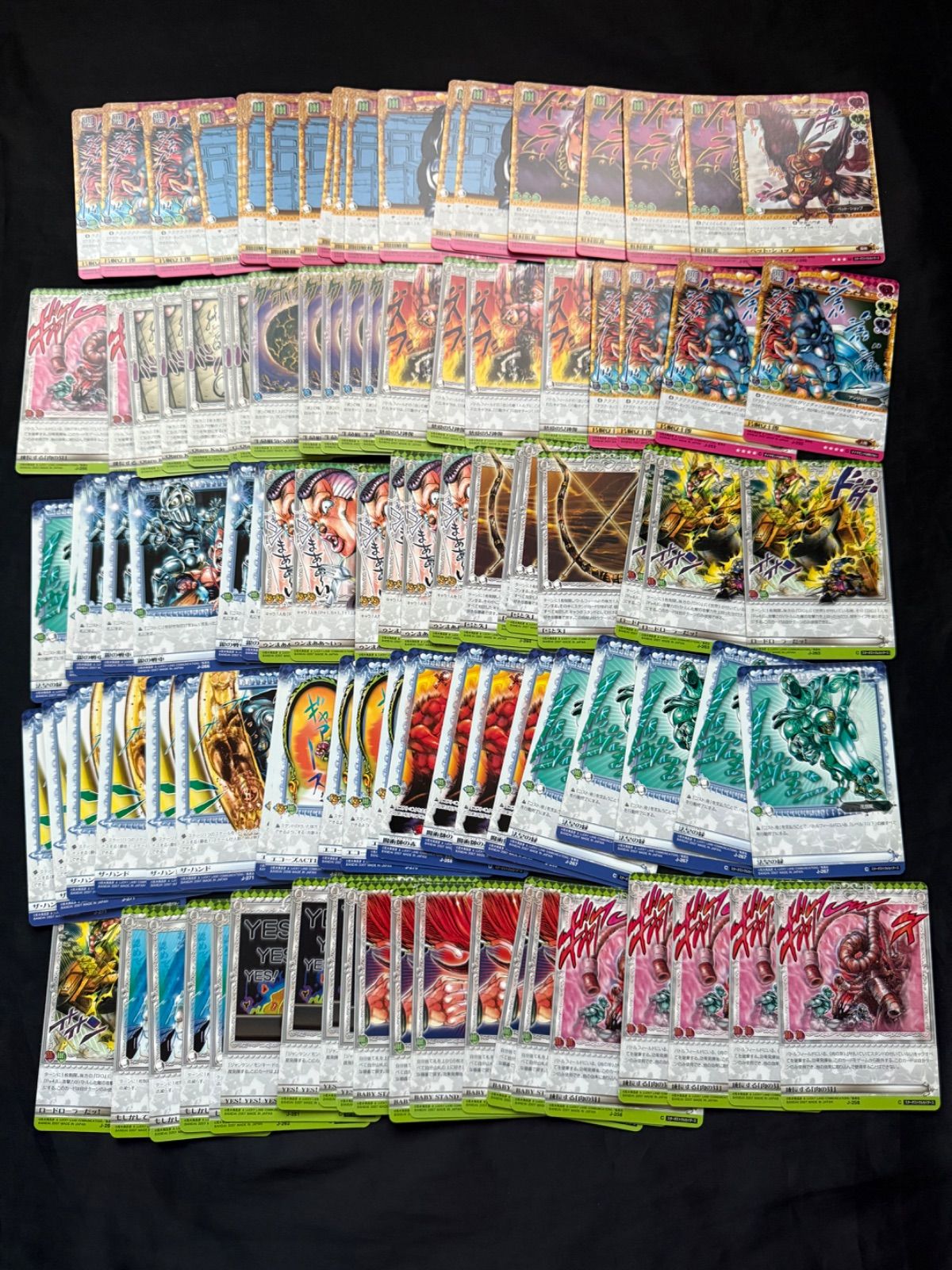 ジョジョの奇妙な冒険 ABCカード AdventureBattleCard 約1300枚まとめ