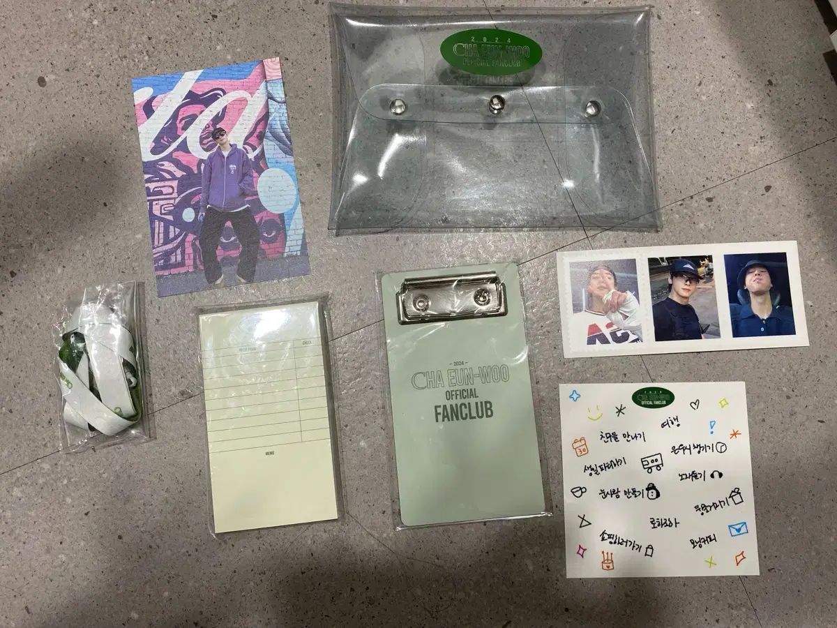 チャ・ウヌ(CHA EUNWOO) ファンクラブ 1 ギー キット KIT