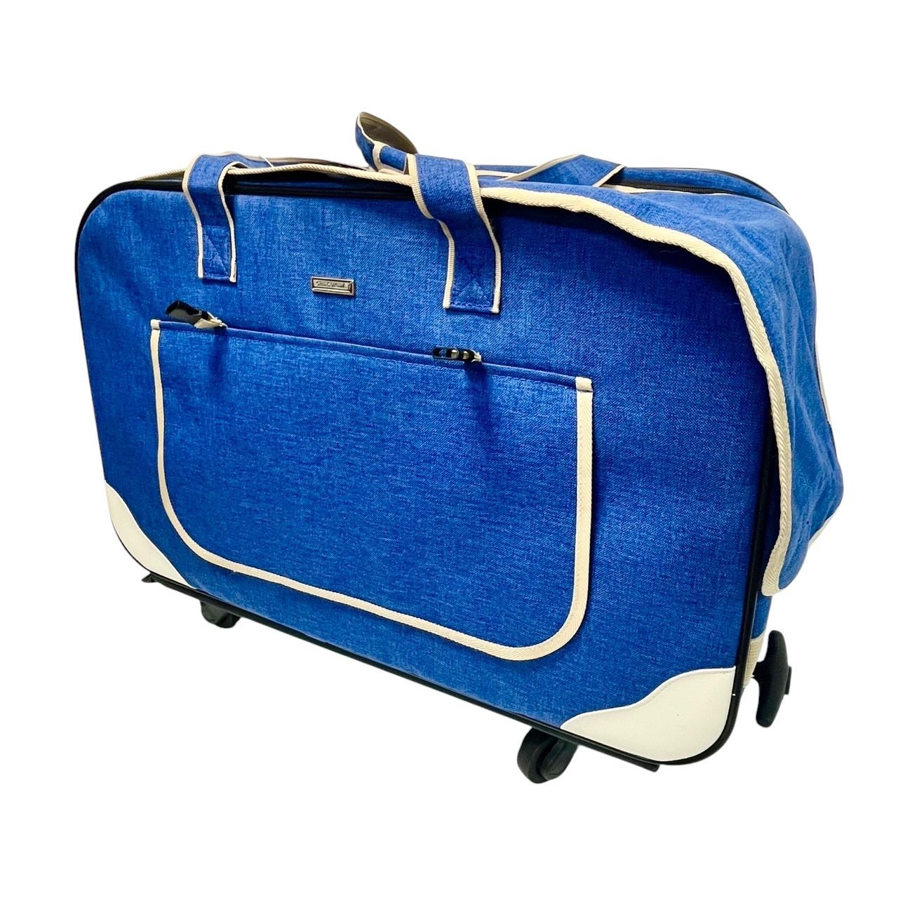 CHINSUKIDA 犬猫兼用キャリーカート キャスター付き 中型犬・小型犬対応 キャリー・コンテナ 17kgまで ペットキャリー 専門家監修】ペットキャリーバッグ ケース カート 犬猫兼用 中型犬 小型犬対応